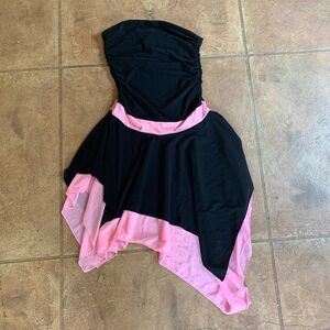 Juniors Mirage Dress Black Pink Large‎